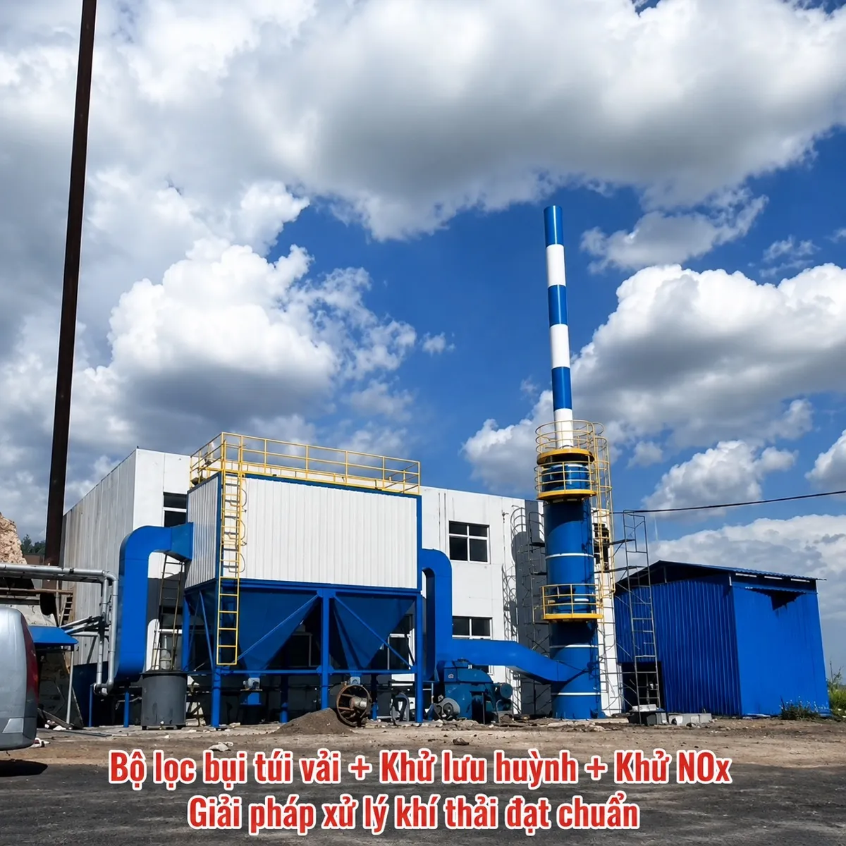 Hệ thống lọc bụi khử lưu huỳnh, Nito — ảnh 2