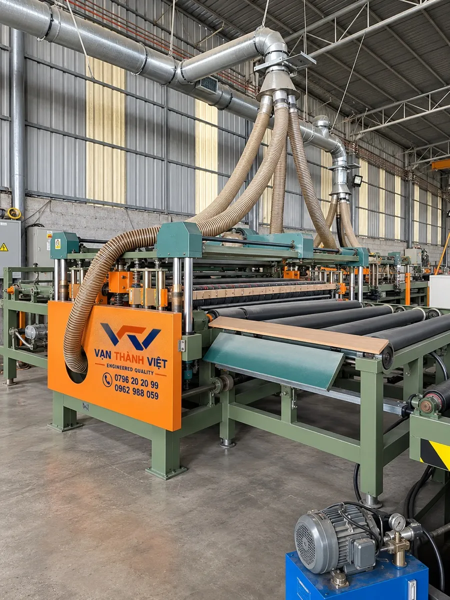 Máy cắt cạnh rulo tự động — ảnh 2