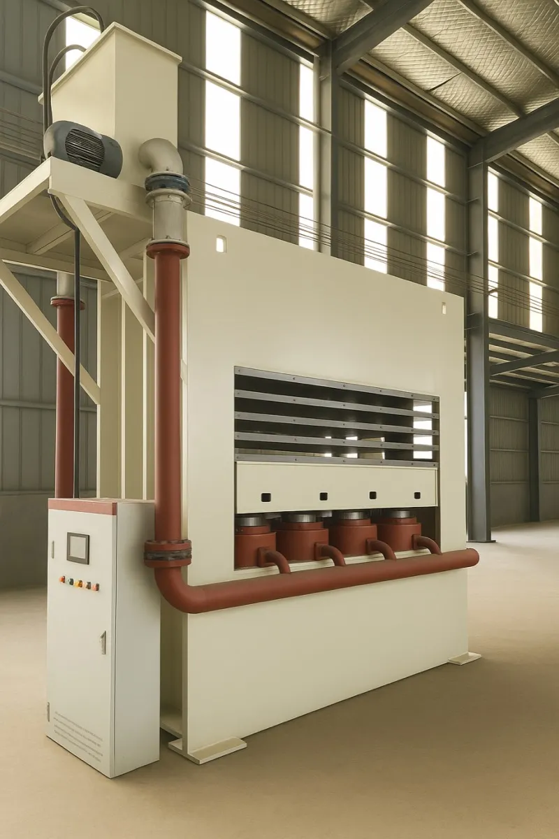 MÁY ÉP NÓNG 6 TẦNG 48 FEET VTV-RYJ6-48